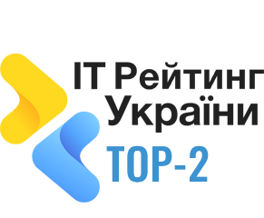 Краща студія по розробці мобільних додатків в Україні TOP-2 IT-Raiting UA